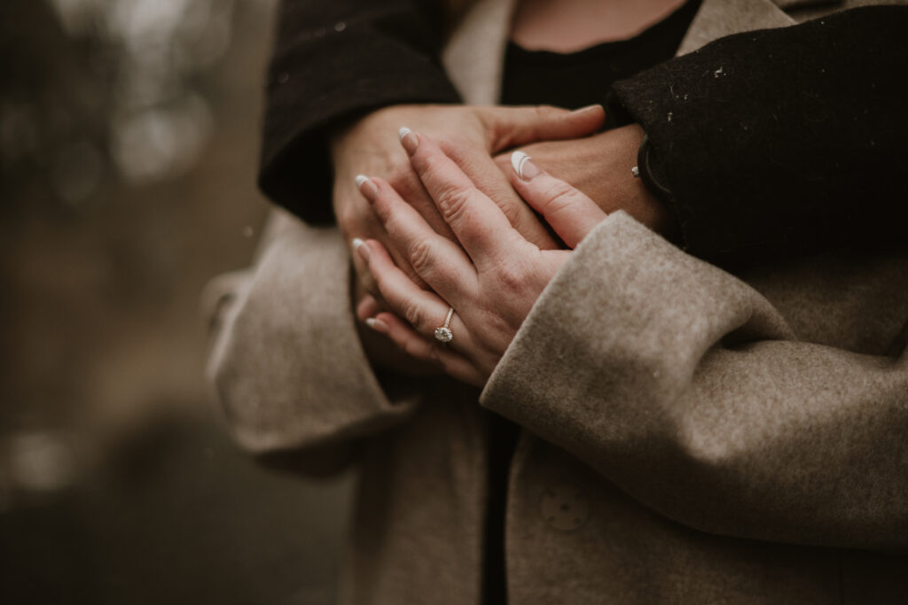 Engagement ring photo