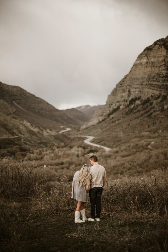 Engagement session in Provo Canyon Utah