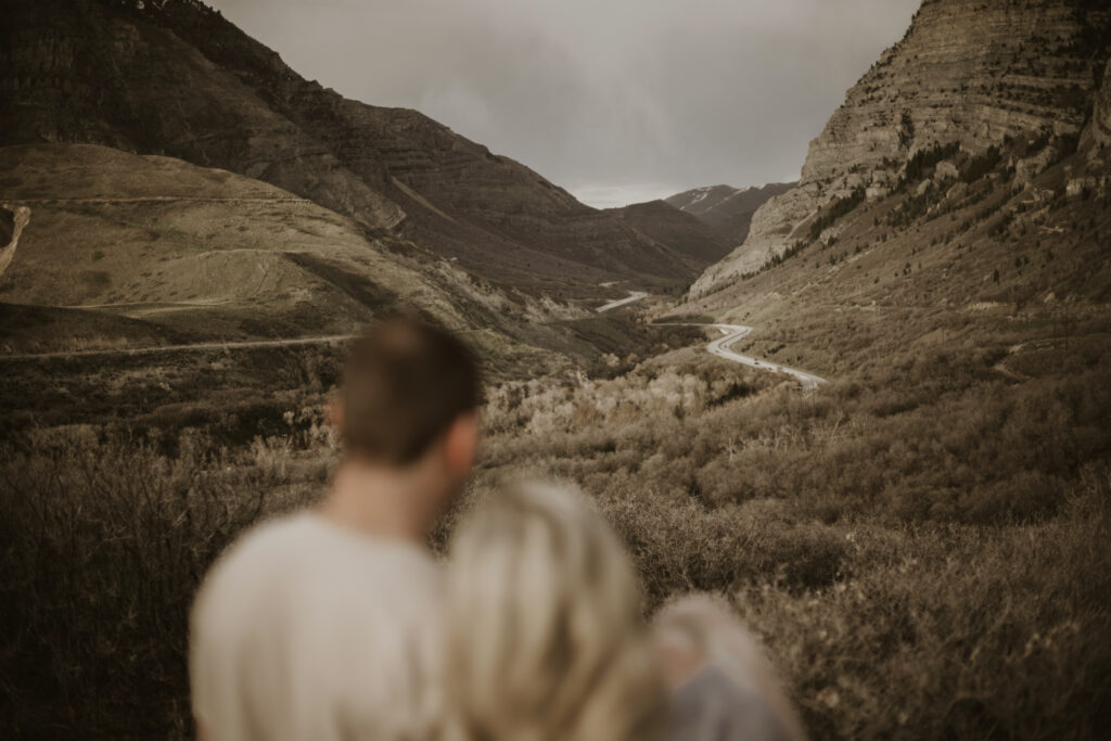 Engagement session in Provo Canyon