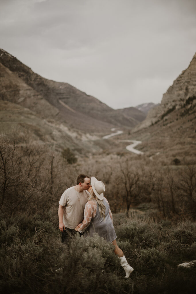 Engagement session in Provo Canyon Utah