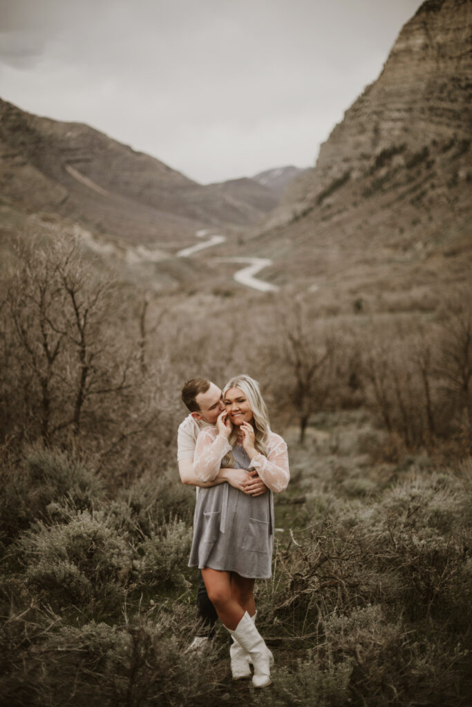 Engagement session in Provo Canyon Utah