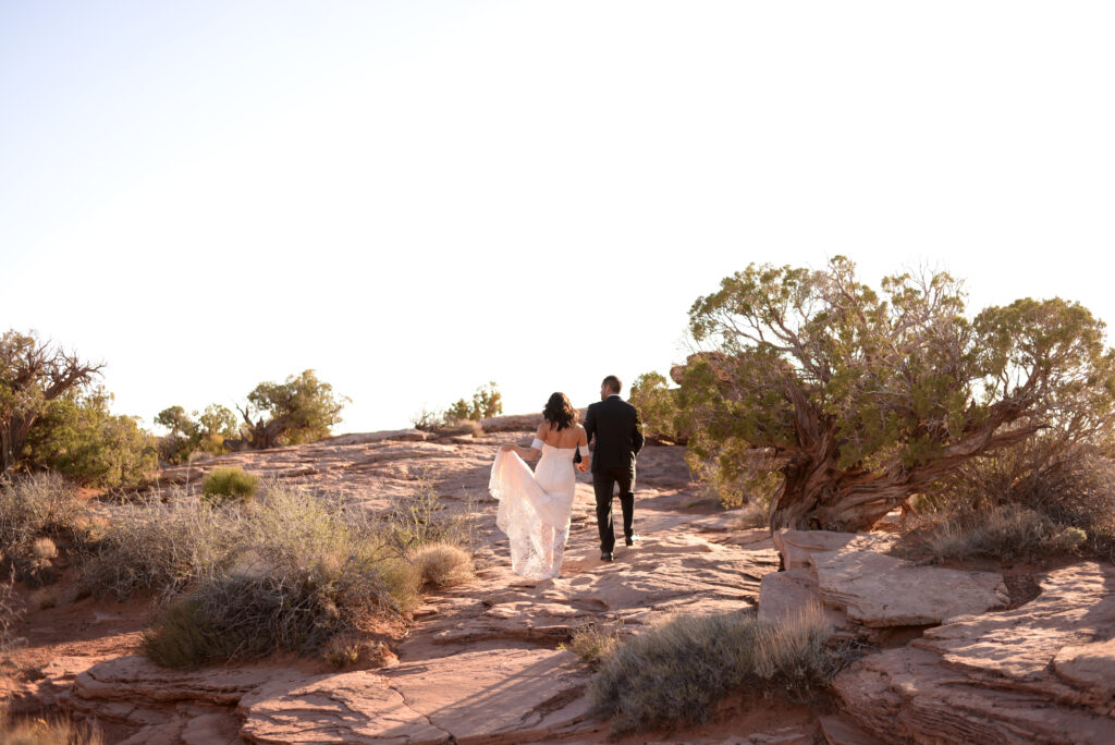 Eloping at dead horse point state park