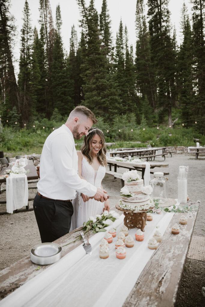 Jordan Pines Campground Wedding