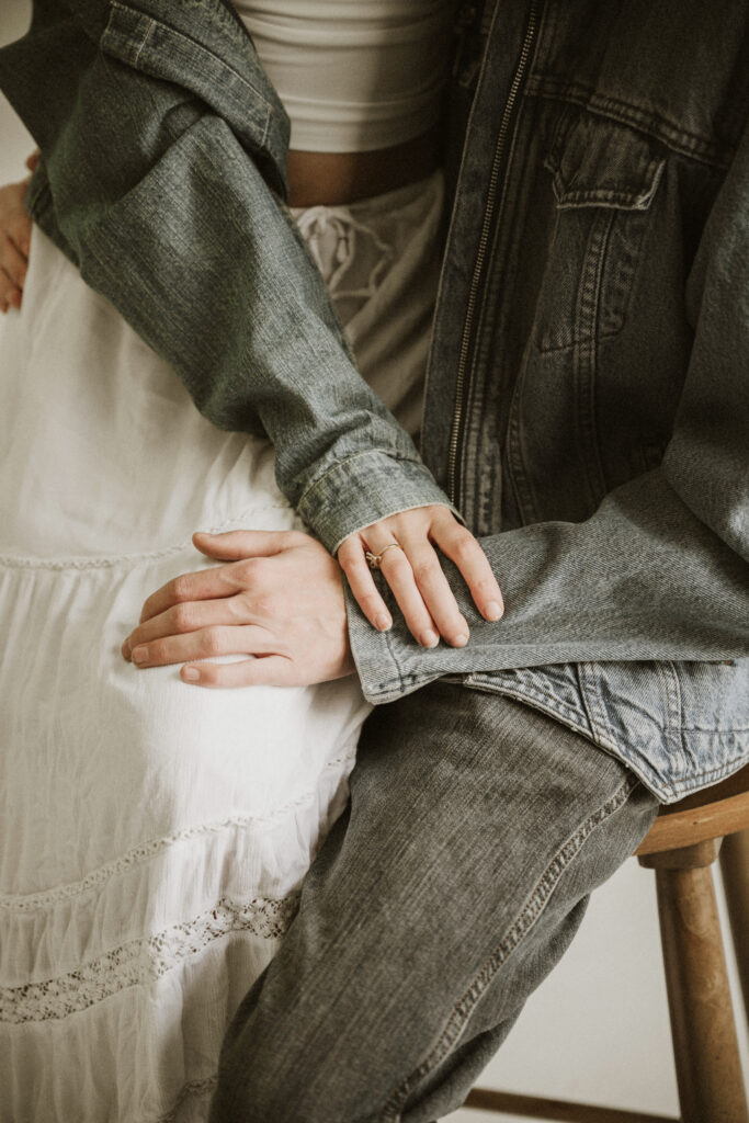 Indoor couples photos