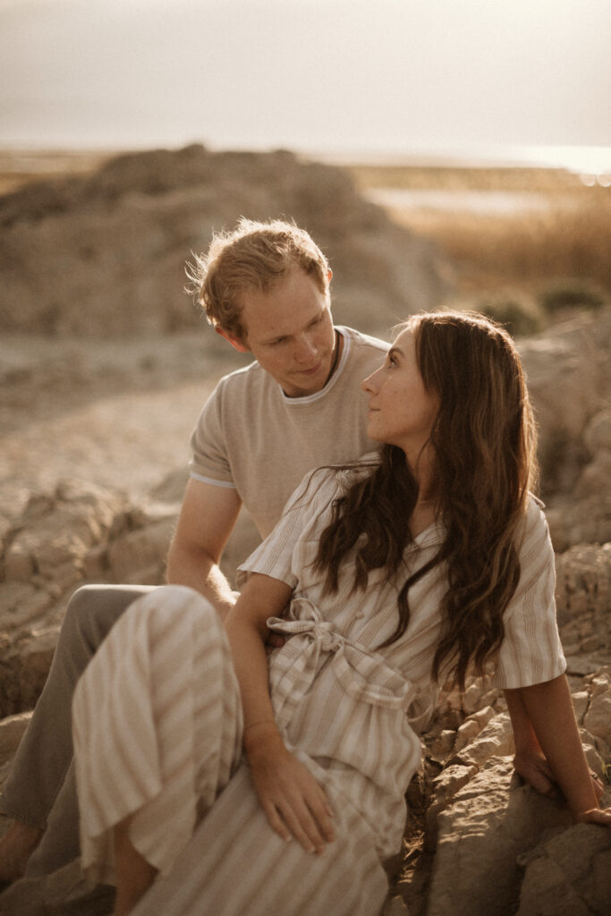 Couples photos at the Great Saltair