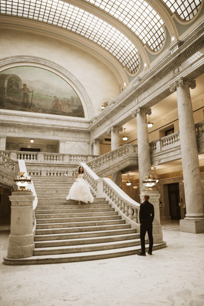 Best locations for engagement photos in Salt Lake City