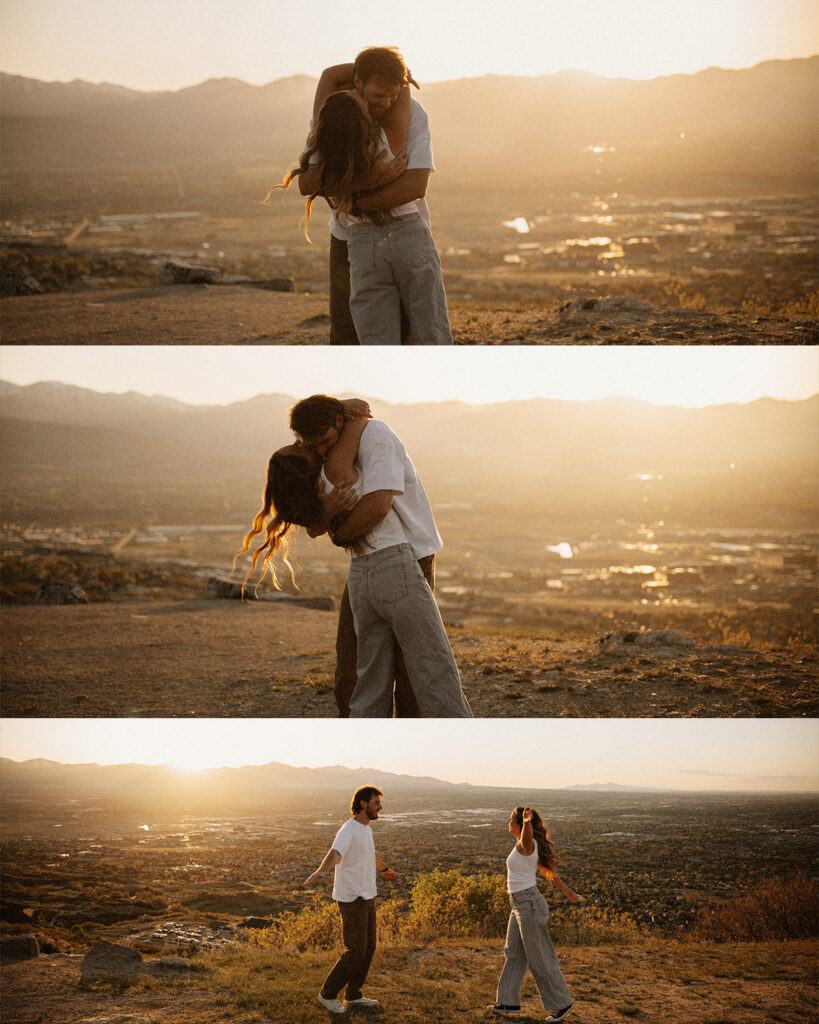 Couple's photoshoot in Draper Utah.