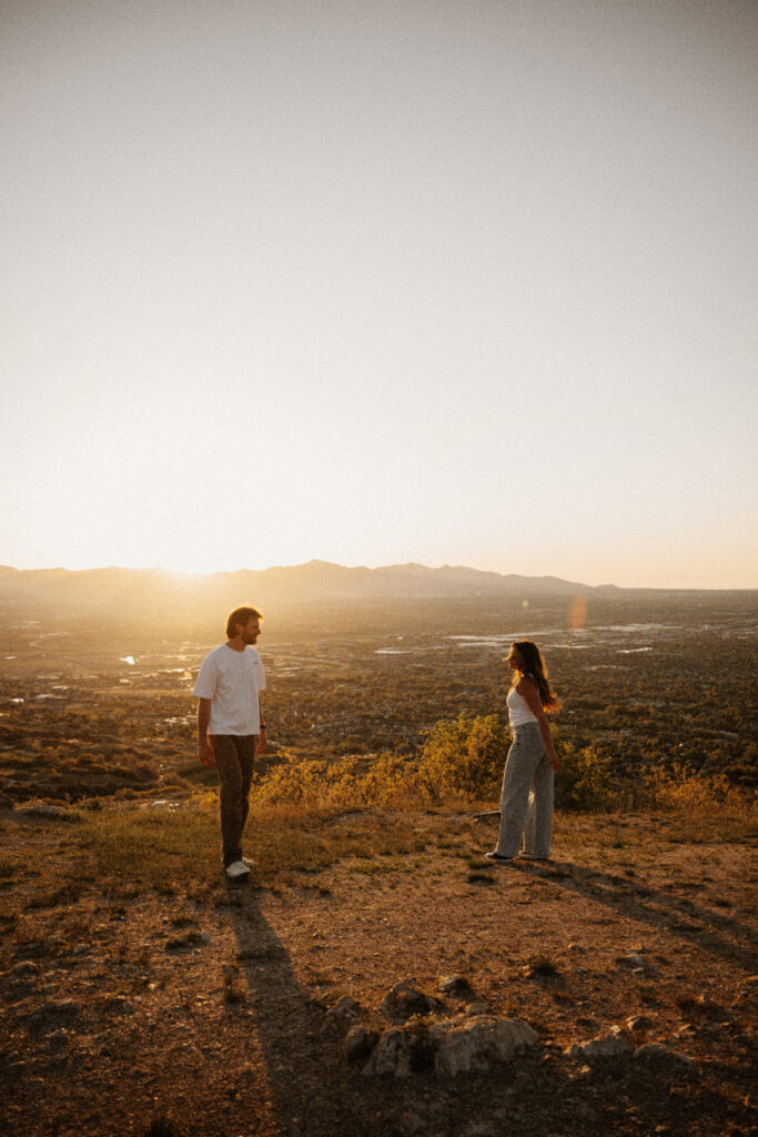 Film photography couples session