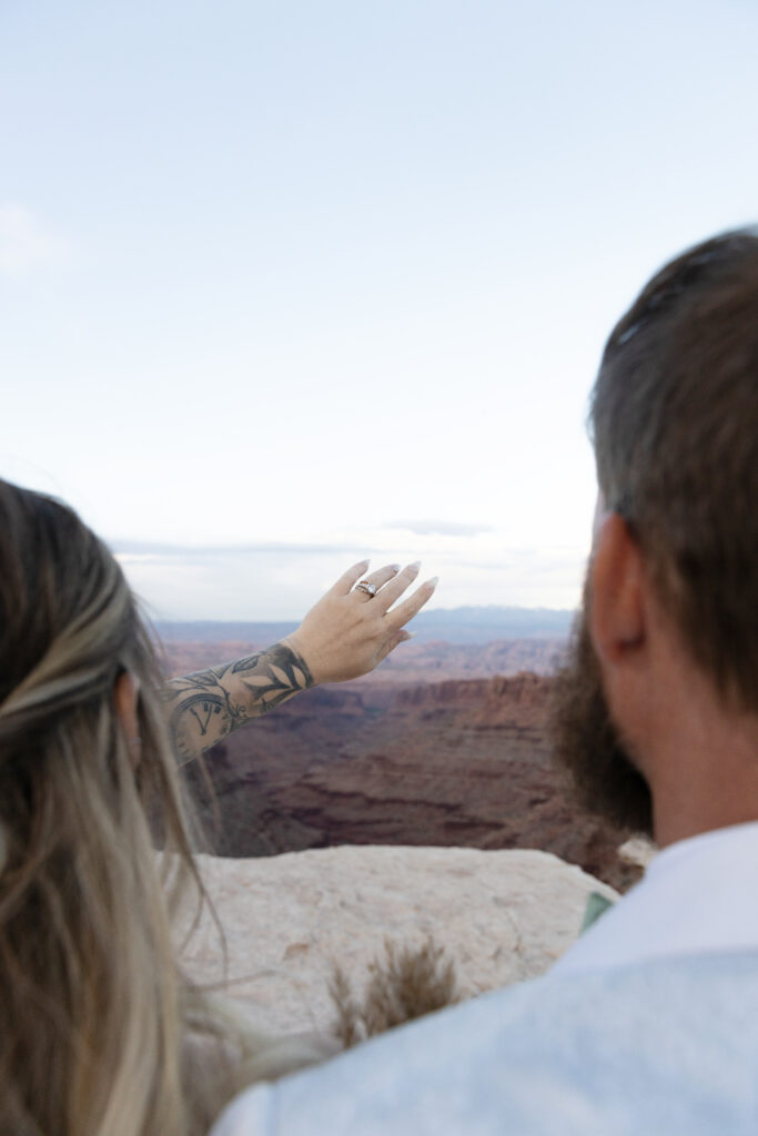 How to elope at Dead horse point state park