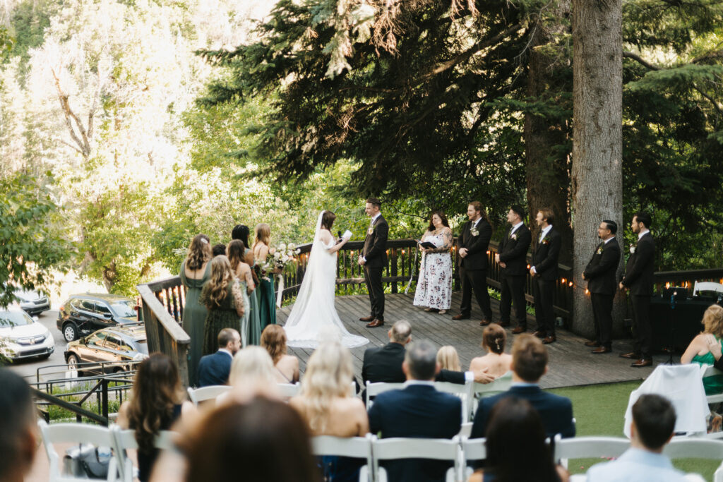 Summer Wedding at Log Haven