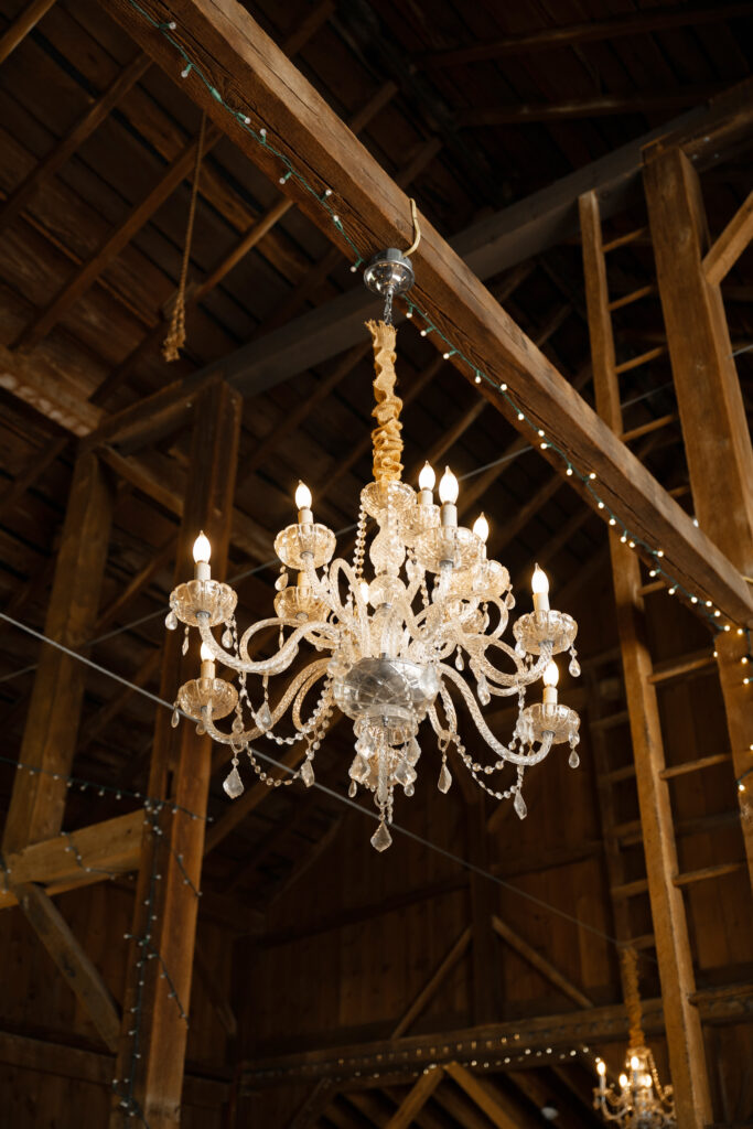 The Vintage Rose Barn wedding venue in Michigan.