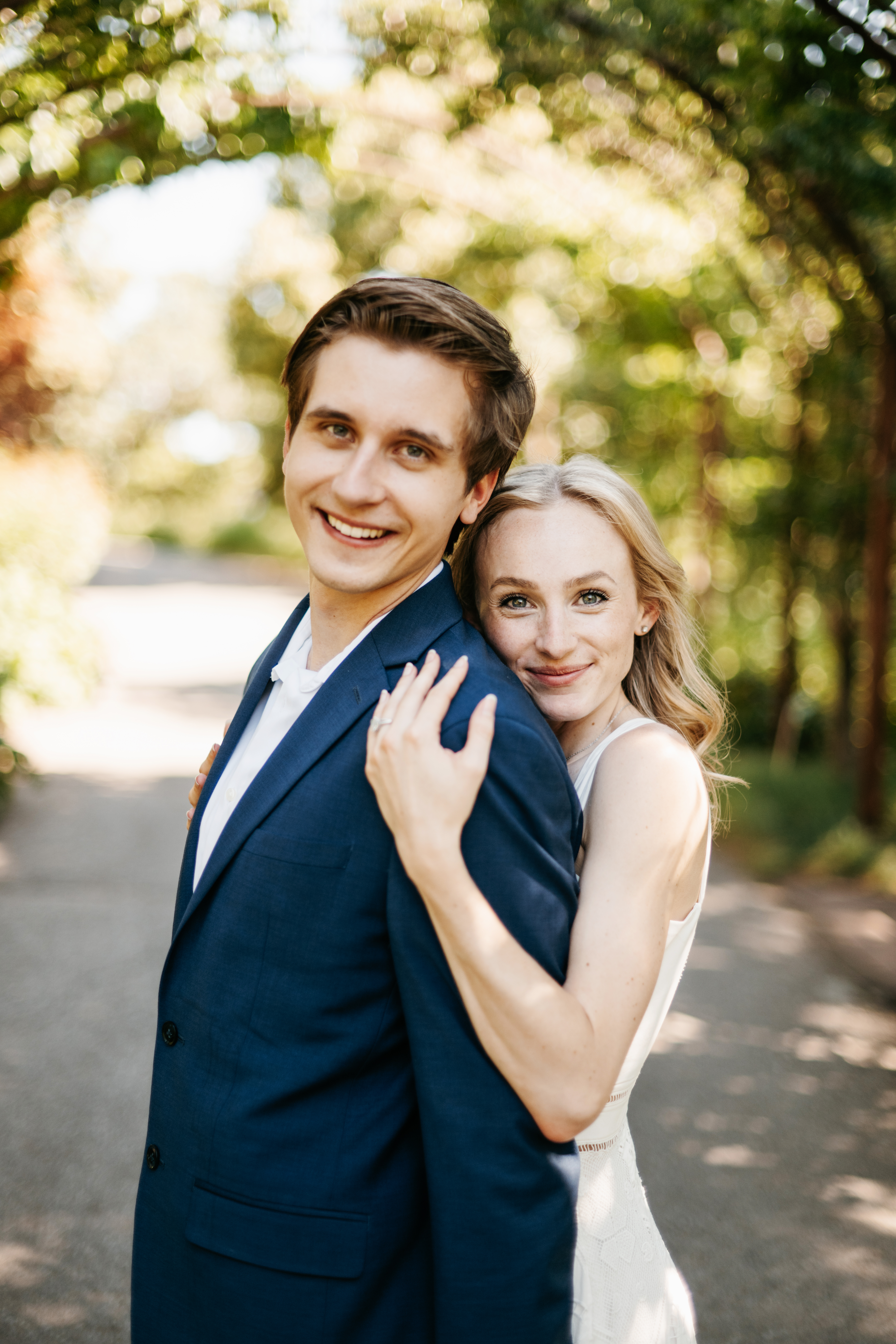 Surprise Proposal at Red Butte Garden in SLC