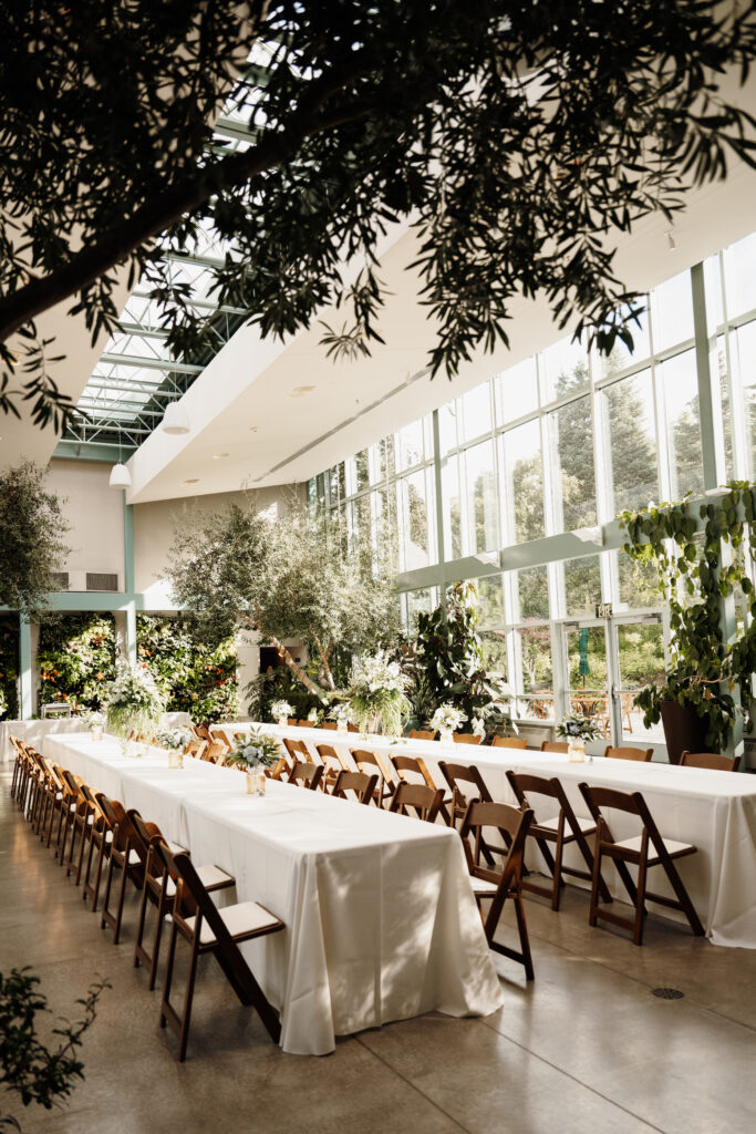 Red Butte Garden Orangerie Wedding venue 