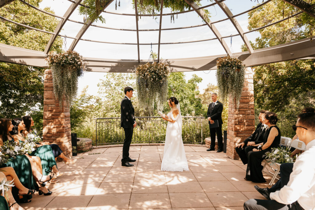 Red Butte Garden Orangerie Wedding