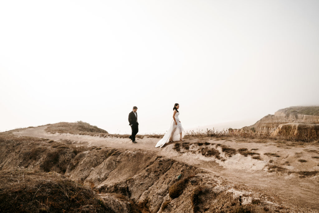 Eloping at Half Moon Bay