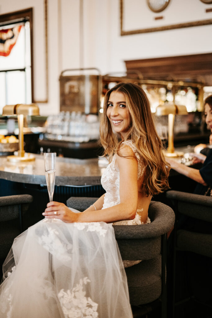 Wedding reception at Asher Adams Hotel