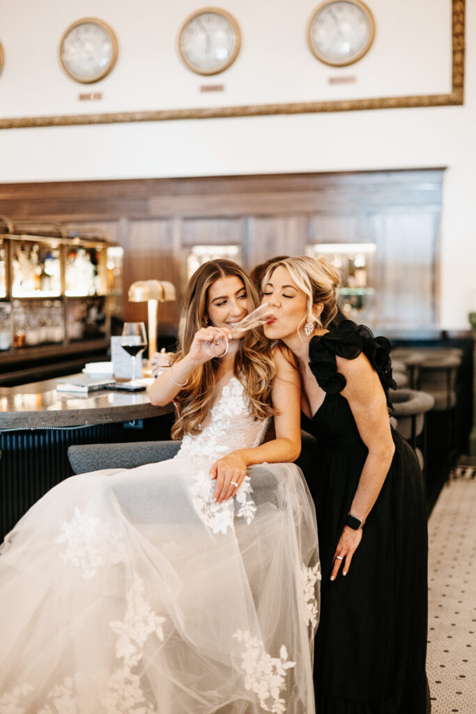 Wedding reception at Asher Adams Hotel