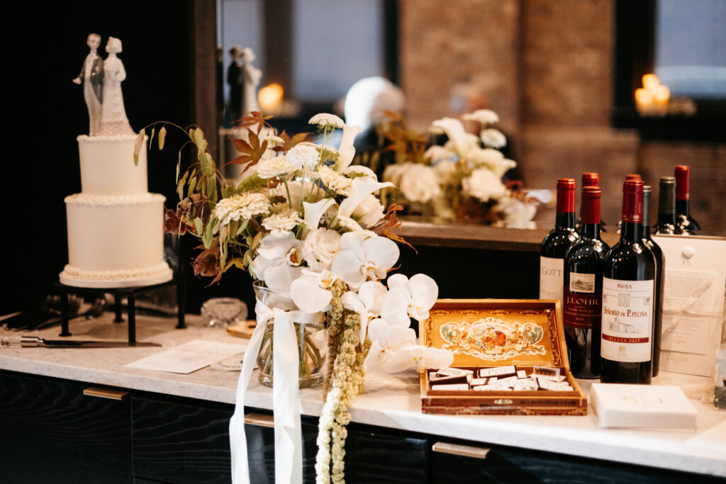 Wedding reception at Asher Adams Hotel in Salt Lake City, Utah.