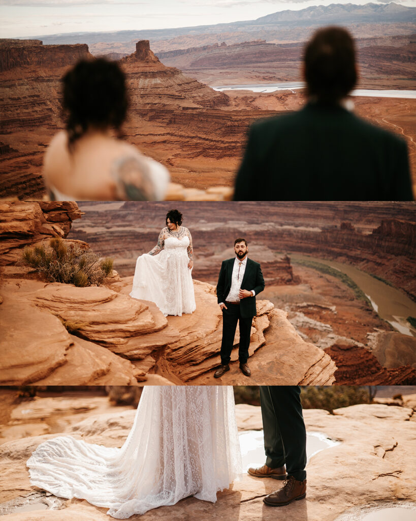 How to elope at Dead Horse Point State Park in Moab Utah.