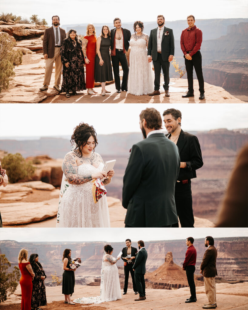 How to elope at Dead Horse Point State Park in Moab Utah.