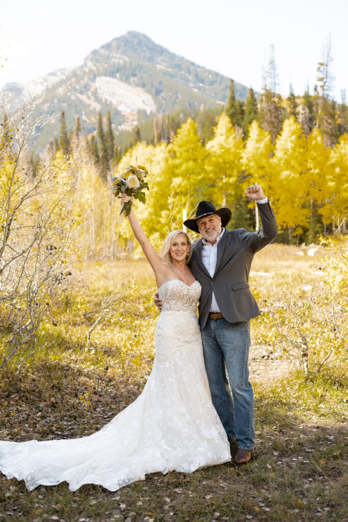Elopement at Jordan Pines Campground