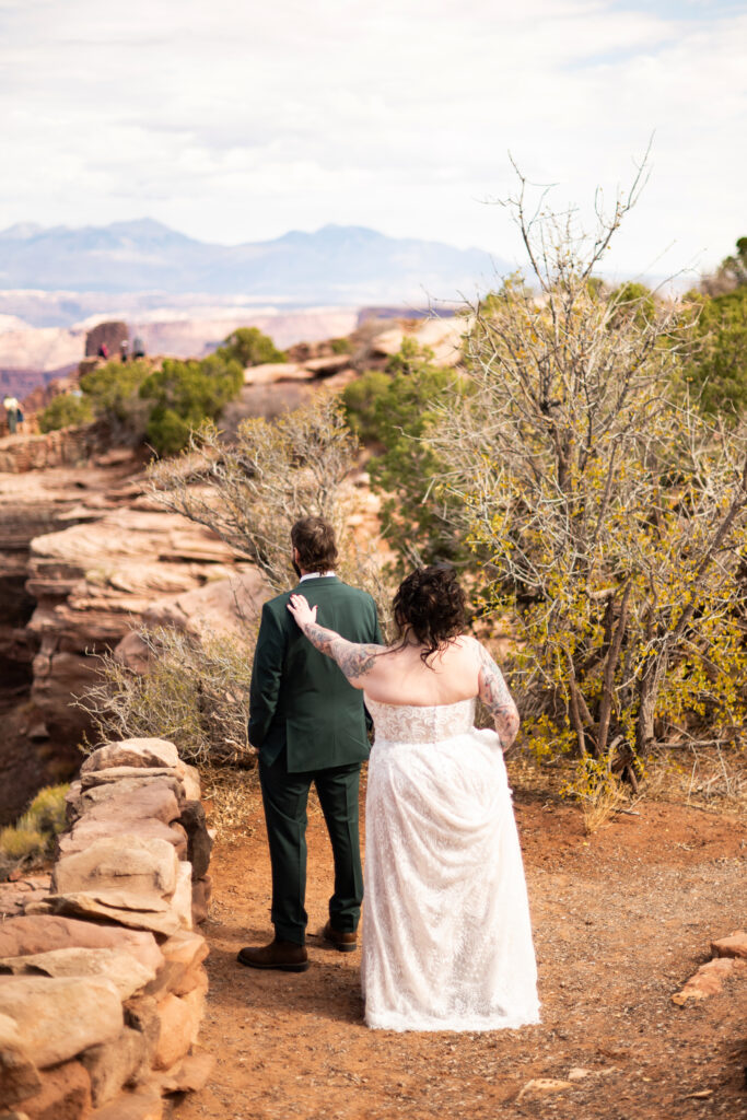 First look at Dead Horse Point State Park behind the Visitors Center.