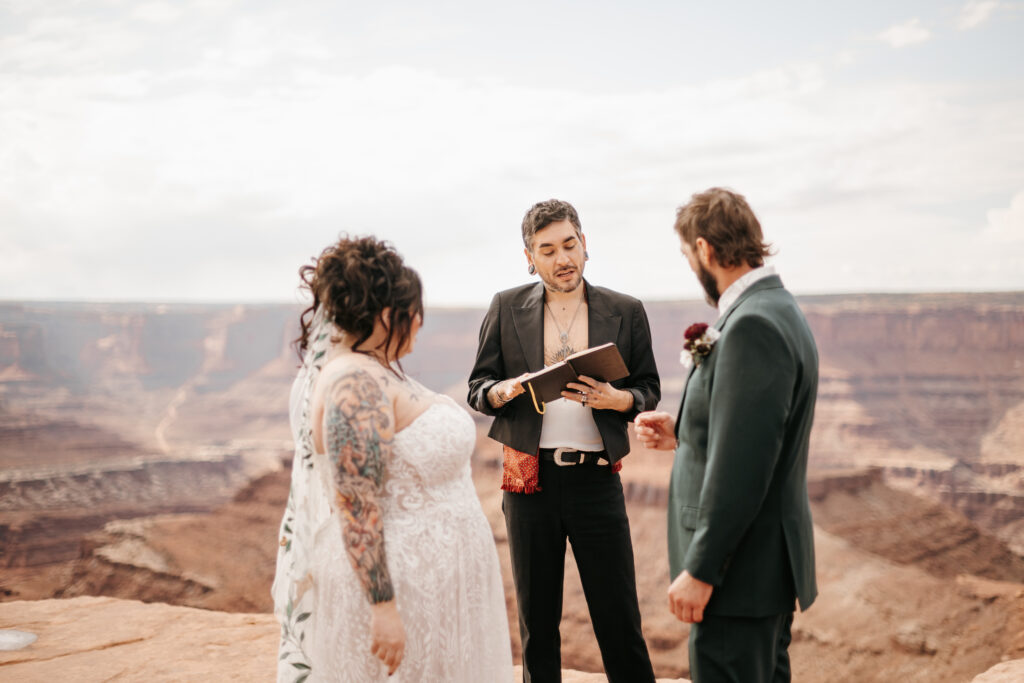 Eloping at Dead Horse Point State Park