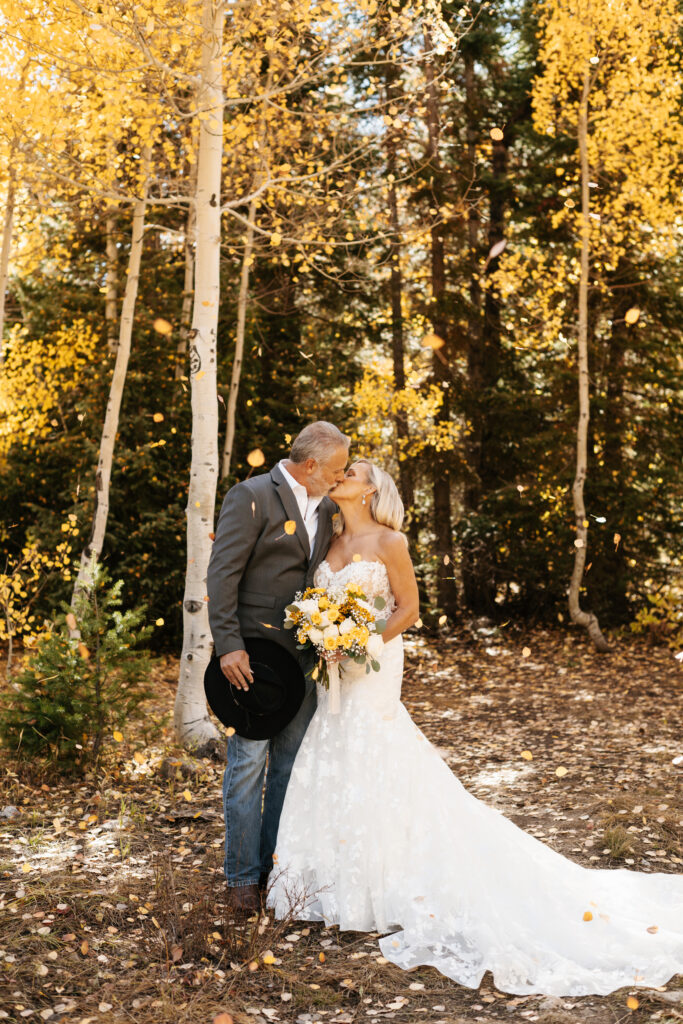 Fall Elopement at Jordan Pines Campground