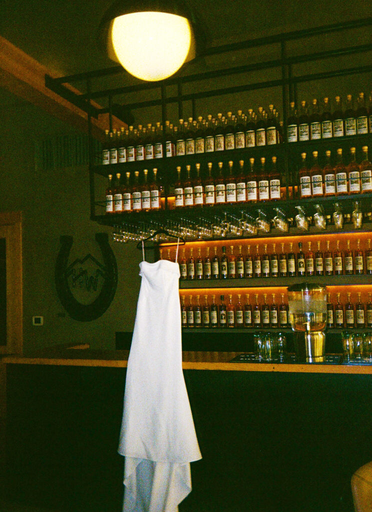 Distillery Wedding dress photos