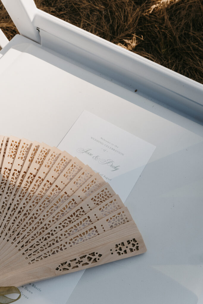 Wedding seating chart