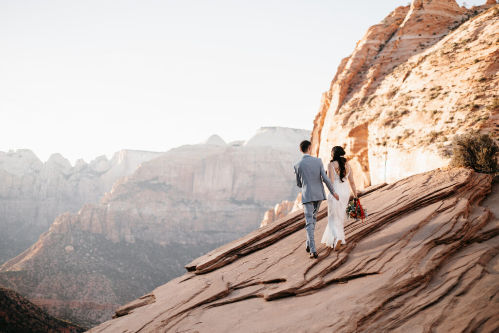 Eloping in Zion National Park