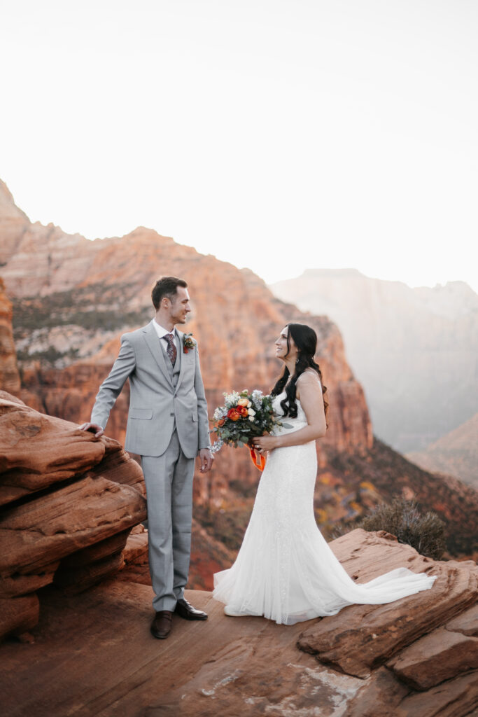 Eloping in Zion National Park