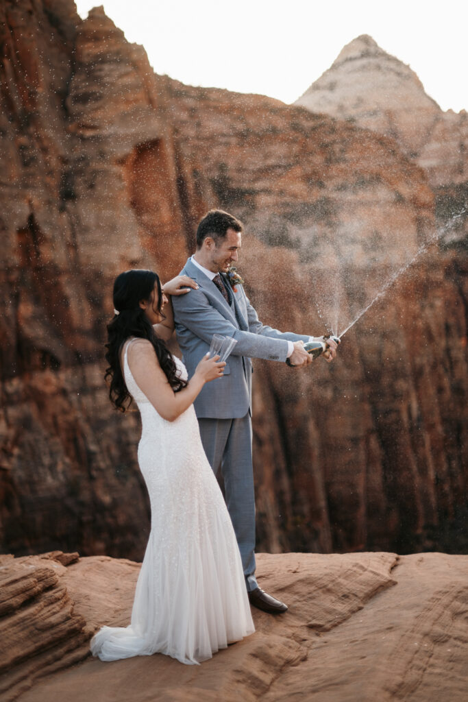 Eloping in Zion National Park