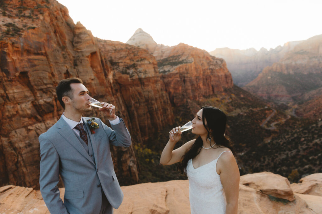 Eloping in Zion National Park