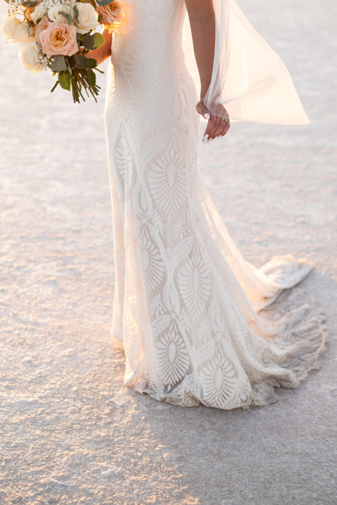 Salt Flats Elopement Dress