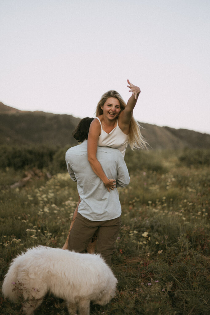 Spring Engagement Photo Ideas