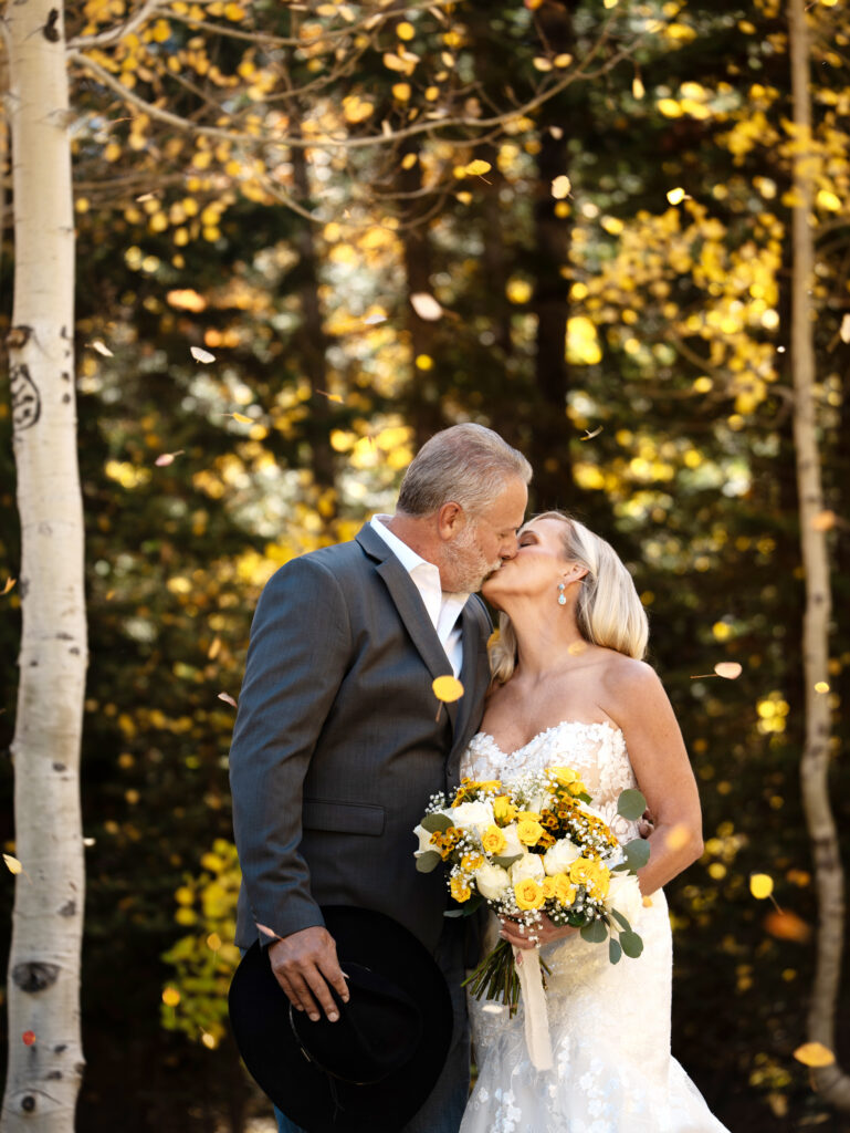 Jordan Pines Campground Wedding in the Fall