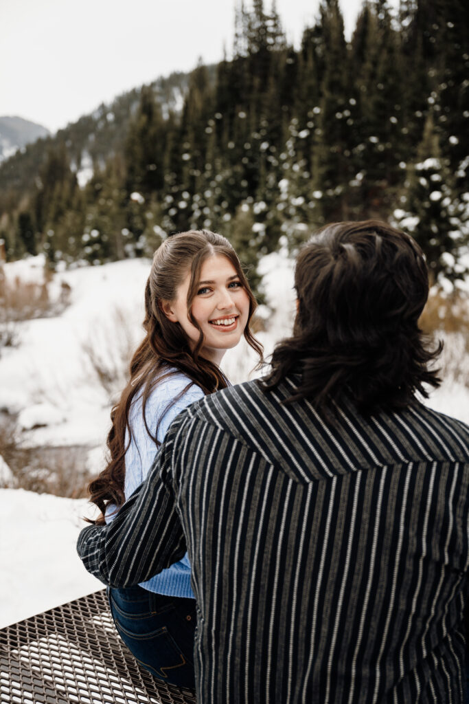 Engagement Session at Jordan Pines Campground