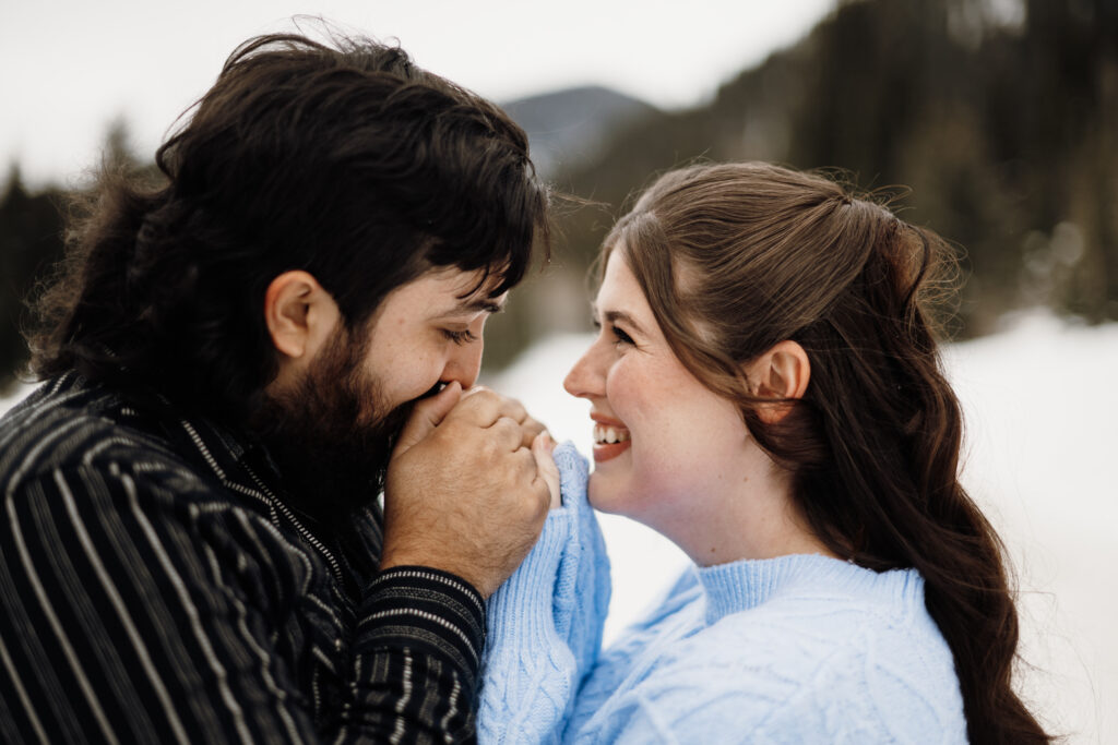 Engagement Session at Jordan Pines Campground