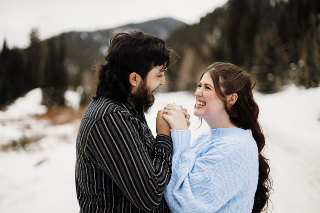 Engagement Session at Jordan Pines Campground