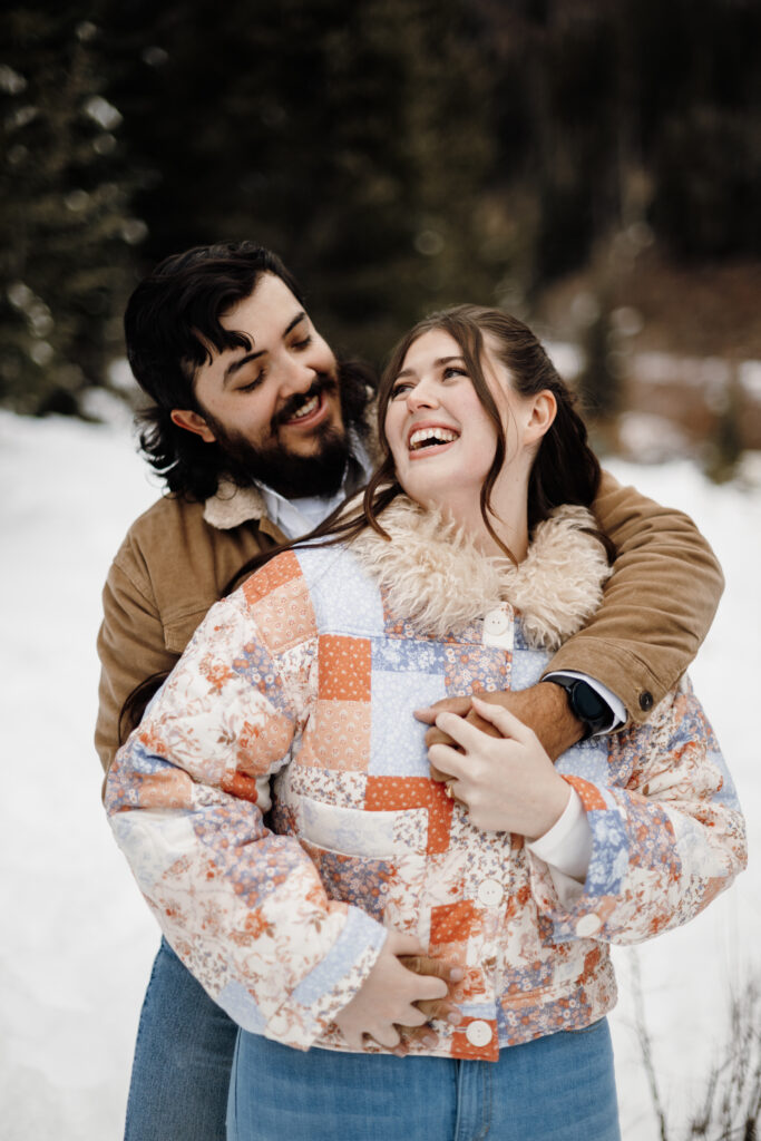 Engagement Session at Jordan Pines Campground