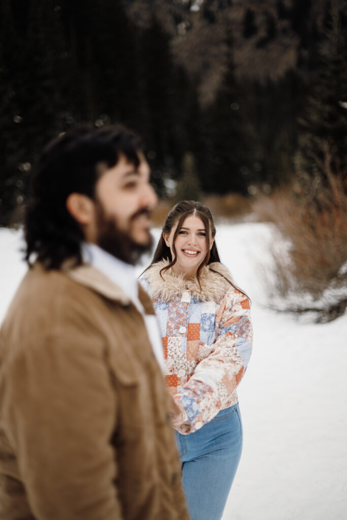 Engagement Session at Jordan Pines Campground