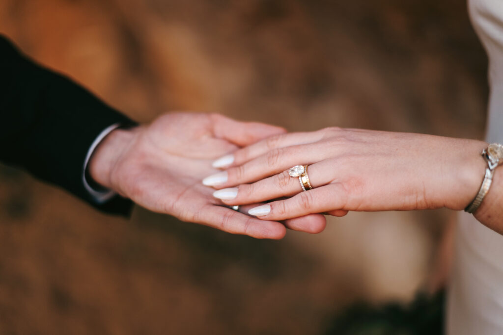 Bride and Groom Eloping in Southern Utah | Arches National Park | Moab | Zion Wedding