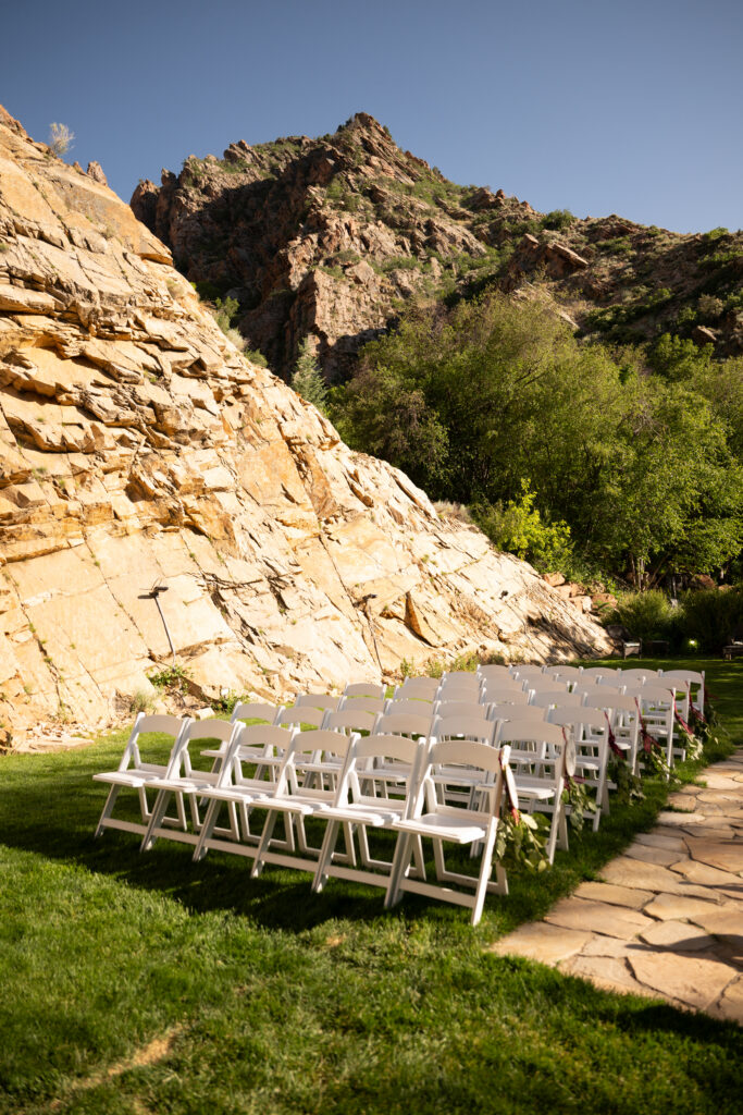 Louland Falls wedding venue Utah