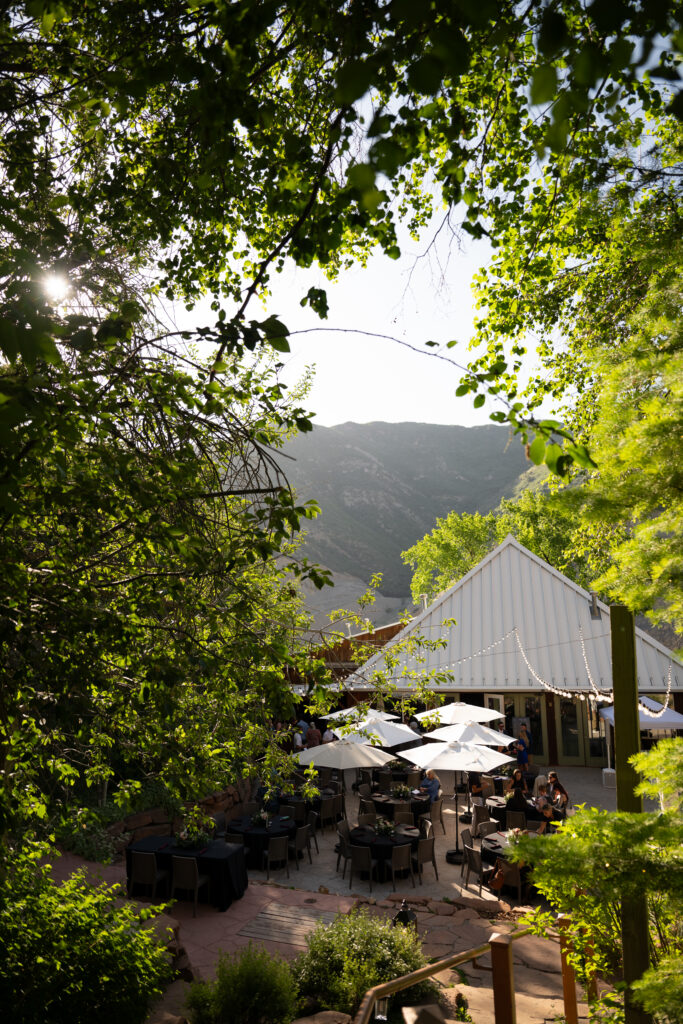Louland Falls Wedding venue in Salt Lake City Utah