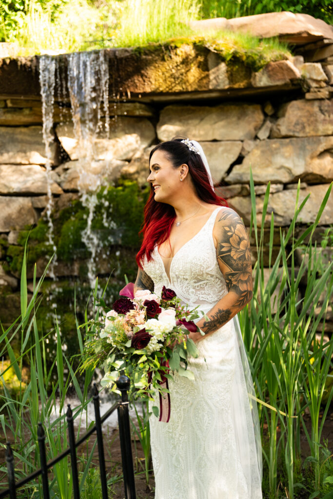 Louland Falls wedding venue Utah