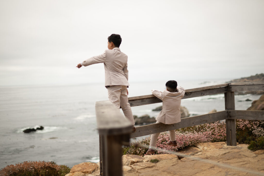 Bridal Session at Garrapata State park in Big Sur California
Wedding at wind and sea wedding venue in Big Sur California
