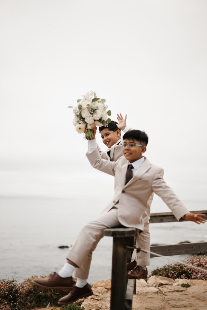 Big Sur wedding day at the Wind and Sea estate 