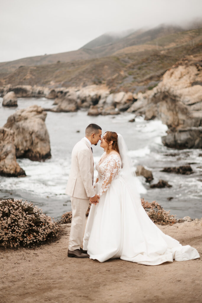 Big Sur wedding day at the Wind and Sea estate 