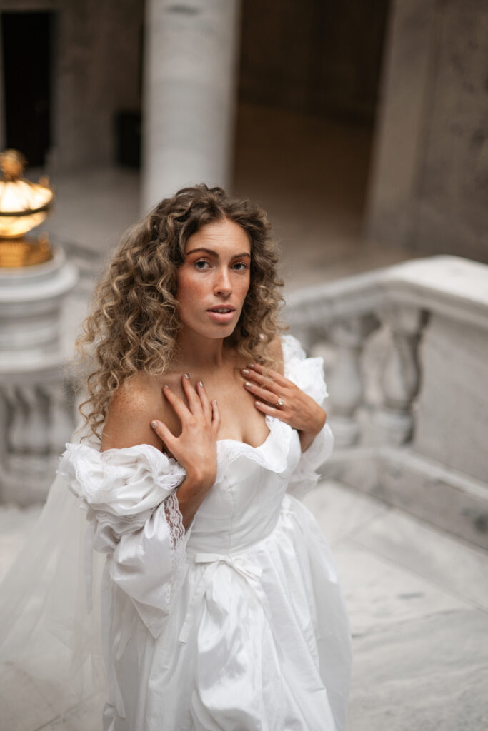 Utah State Capitol Bridal Photos